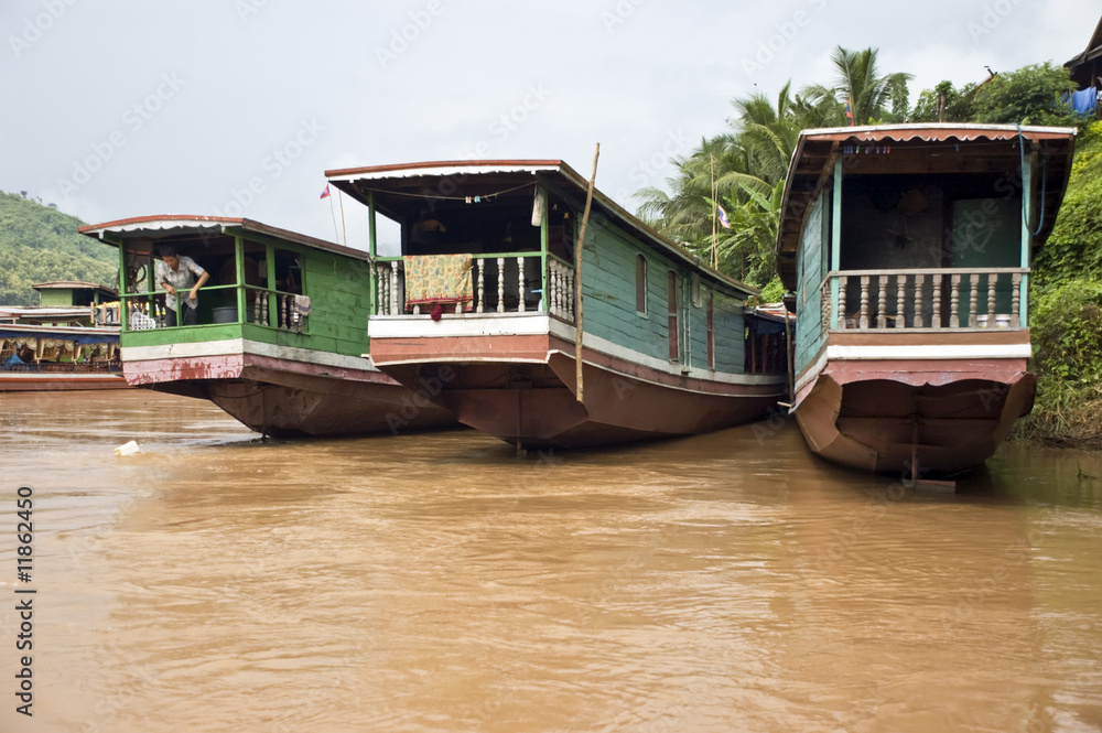 Three long boats Three long boats
