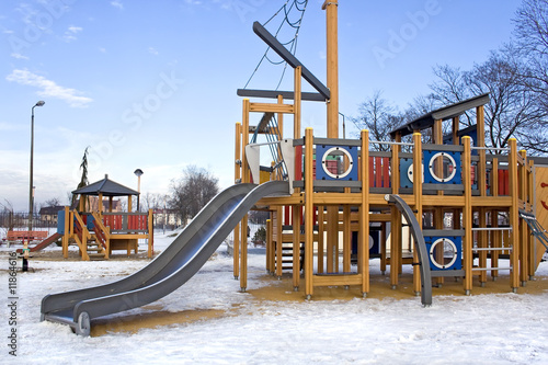 Winter playground.
