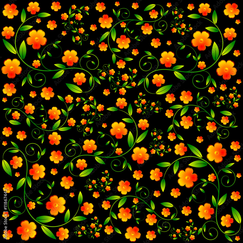 Floral background Floral background