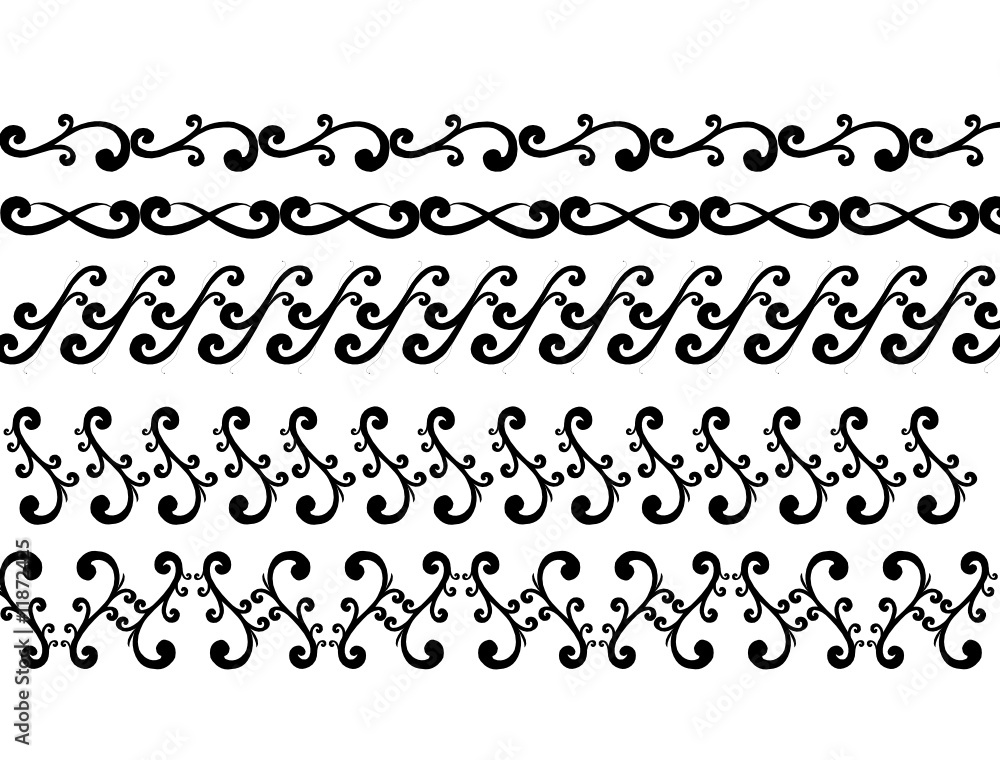 Fototapeta premium black designs