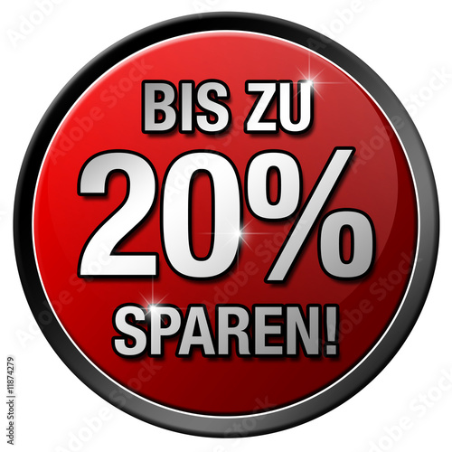 Button 20% sparen