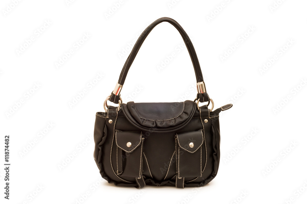 Woman bag isolated on the white background Woman bag isolated on the white background