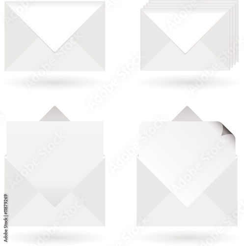 envelopes open