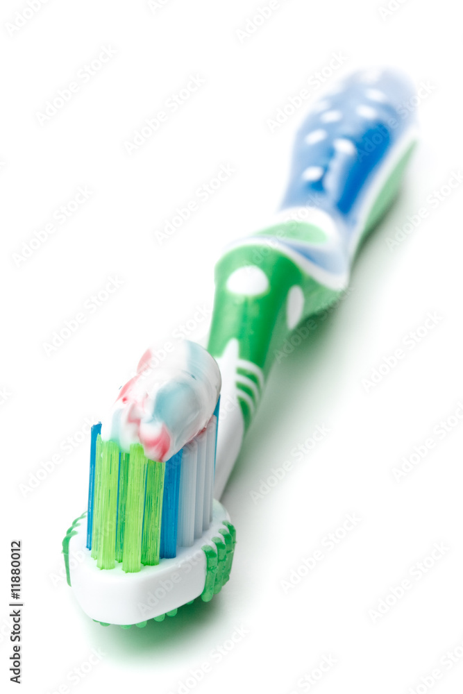 Tooth-brush and tooth-paste Tooth-brush and tooth-paste