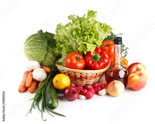 Still-life with vegetables