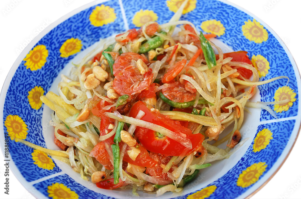 Papaya salad - Som Tum Papaya salad - Som Tum
