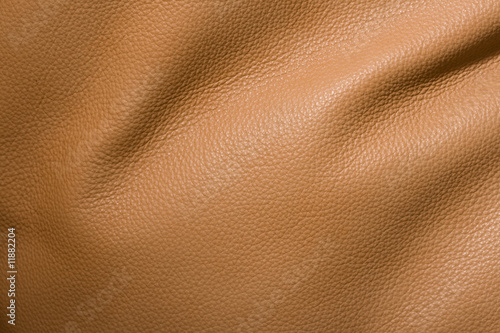ochre leather