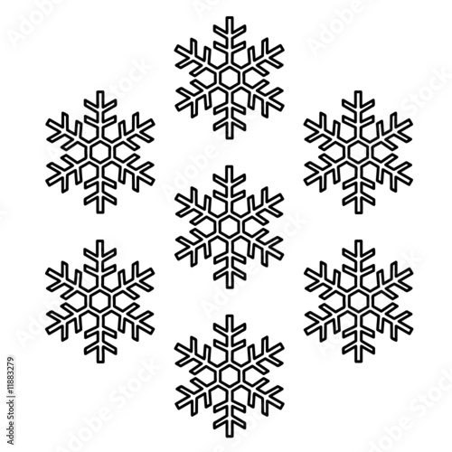 Snow Flake Star 010