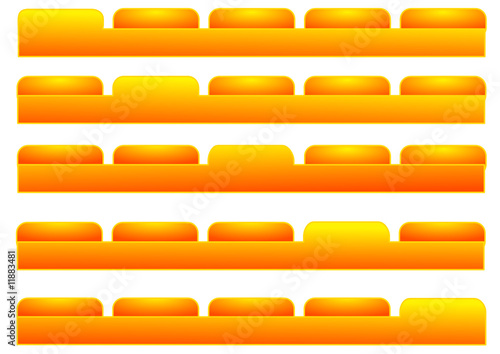onglets pour page web