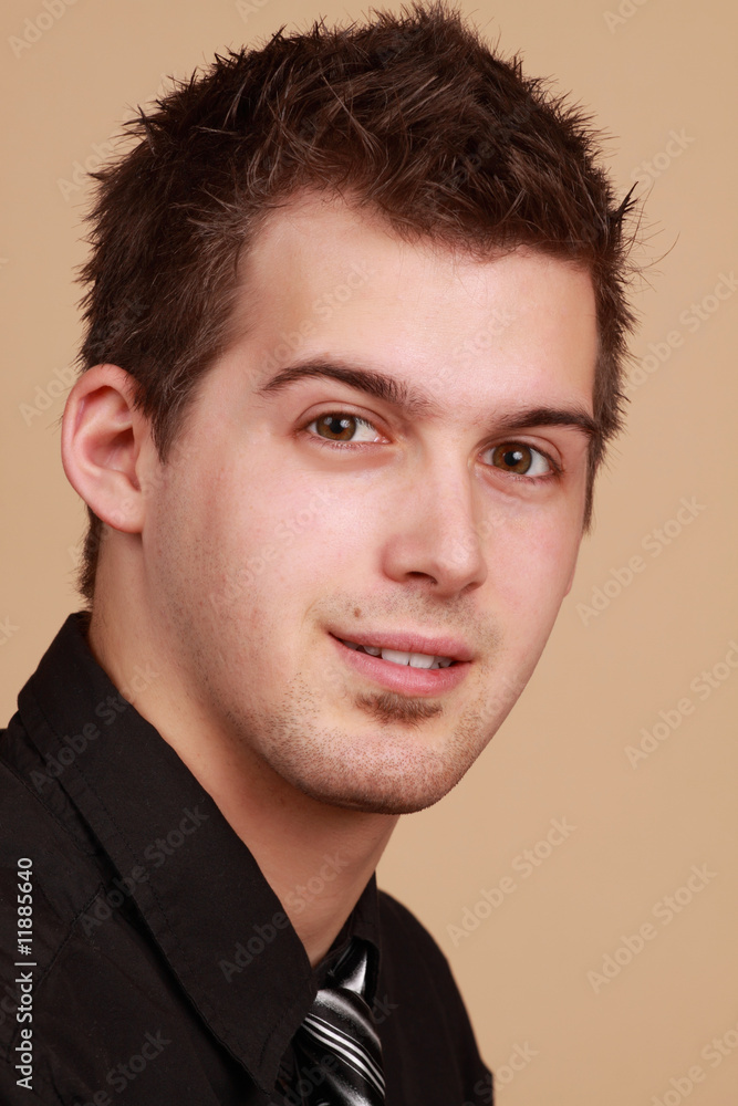 Obraz premium young caucasian man