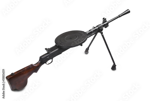 Soviet light machinegun DP-27