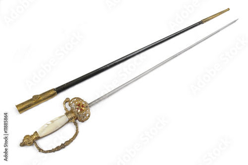 Gala sword (rapier) of Vatican guard.