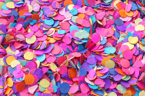 des confettis