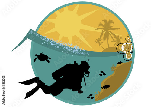 Series of tourism Diving