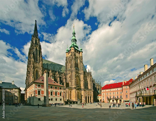 Prague-st.Vitus cathedral