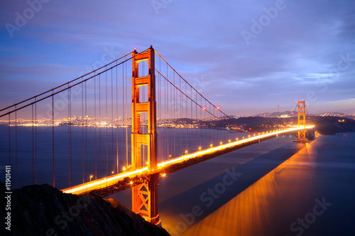 Golden Gate Bridge from Battery Spencer viewpoint