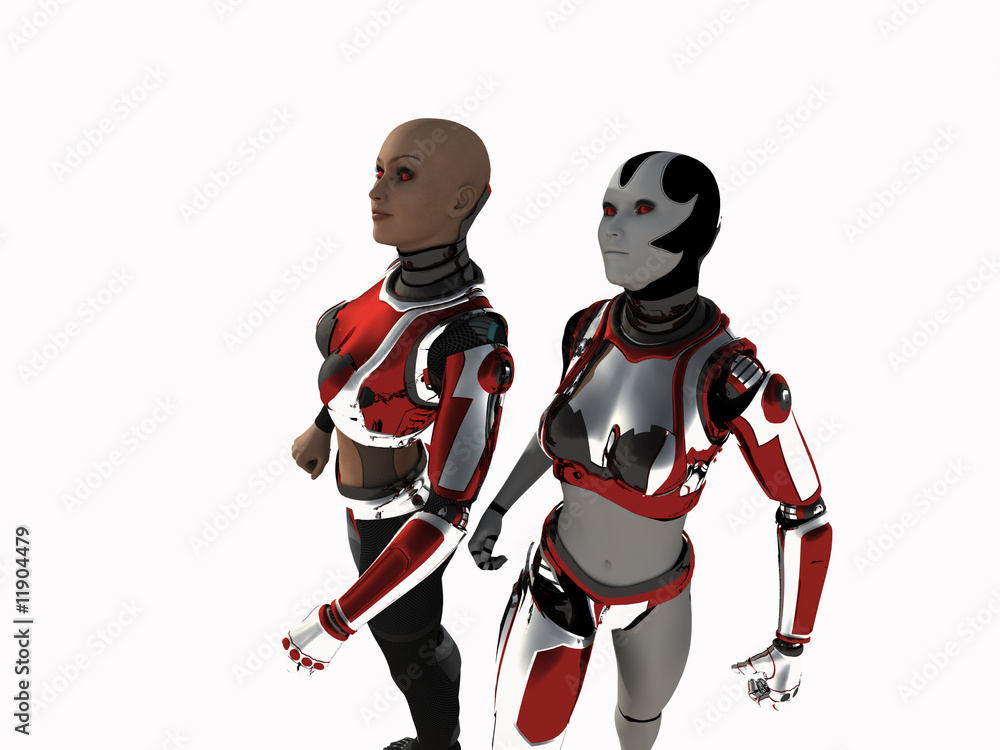 Fototapeta premium Cyborg Women