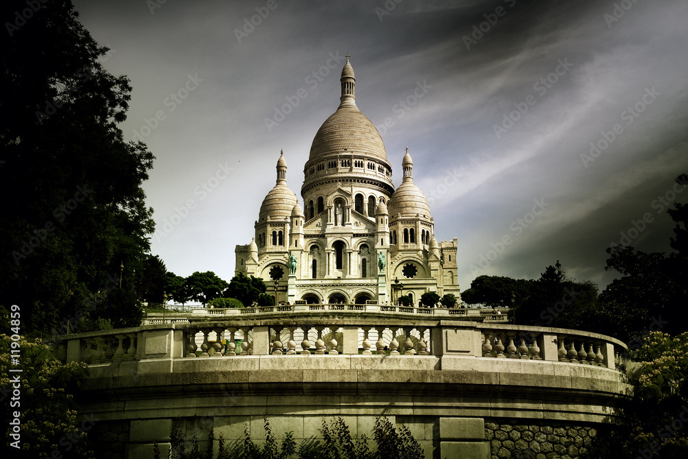 Fototapeta premium sacred heart - Paris France -