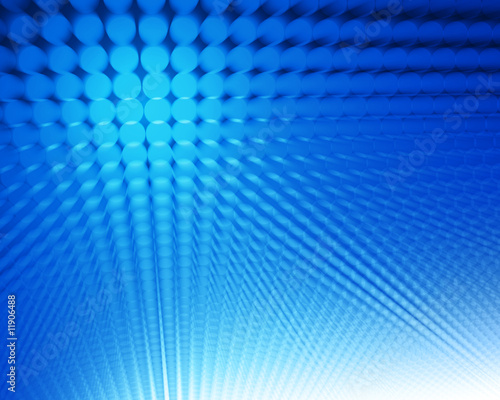 abstract blue dots