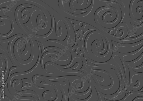 Floraler Hintergrund, grau