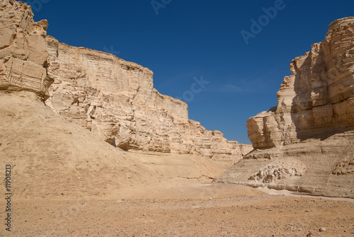 The Perazim canyon. Judean Desert nature reserve  Israel.