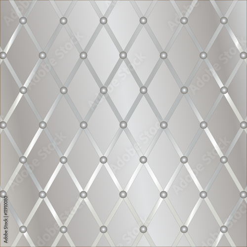 Silver geometric background (vector)