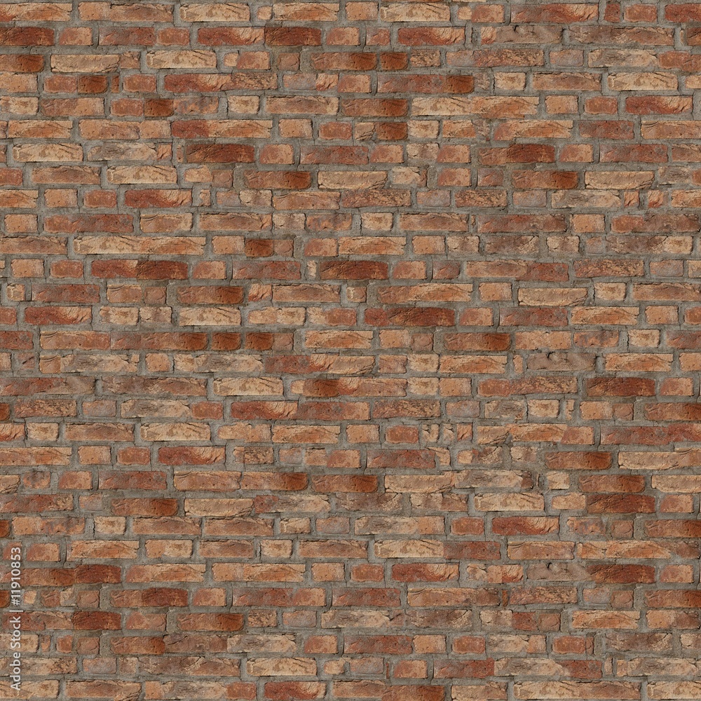 Fototapeta premium Seamless brick wall texture