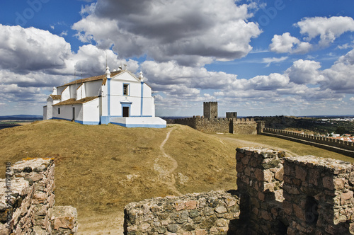 Obraz na plátně Church in the castle