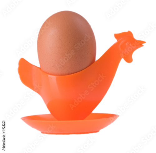 Bild auf Leinwand eggs in eggcups