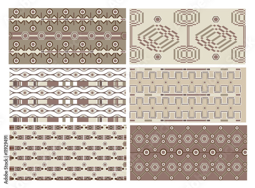 texturas deco en vector
