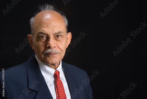 Plakat Senior Asian Man