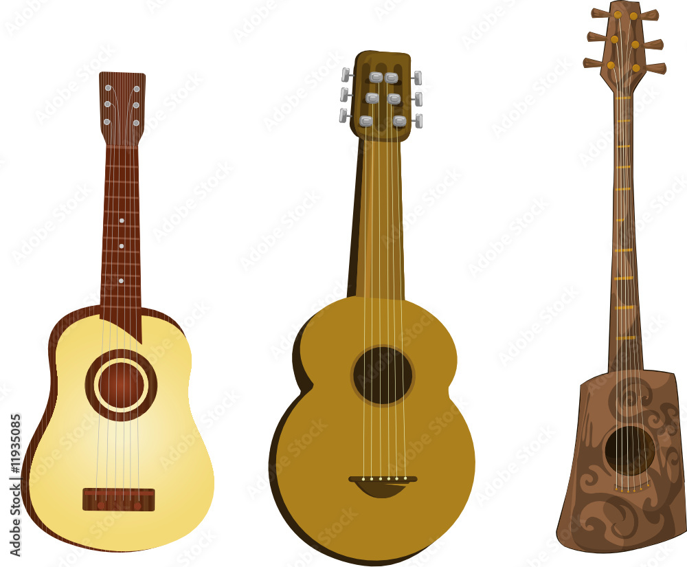 Obraz premium guitars