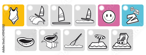 Iconset Sommer