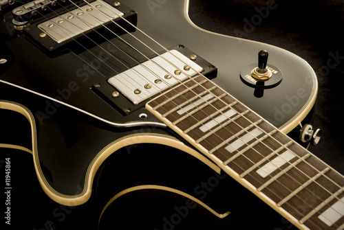 Vintage Retro Electric Guitar