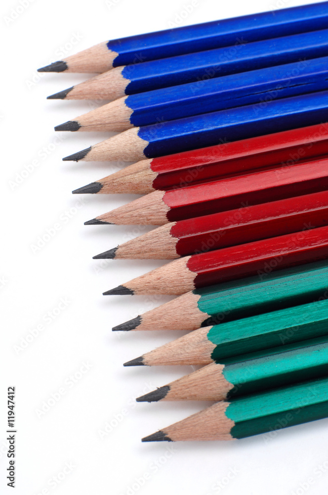 Fototapeta premium pencil tips