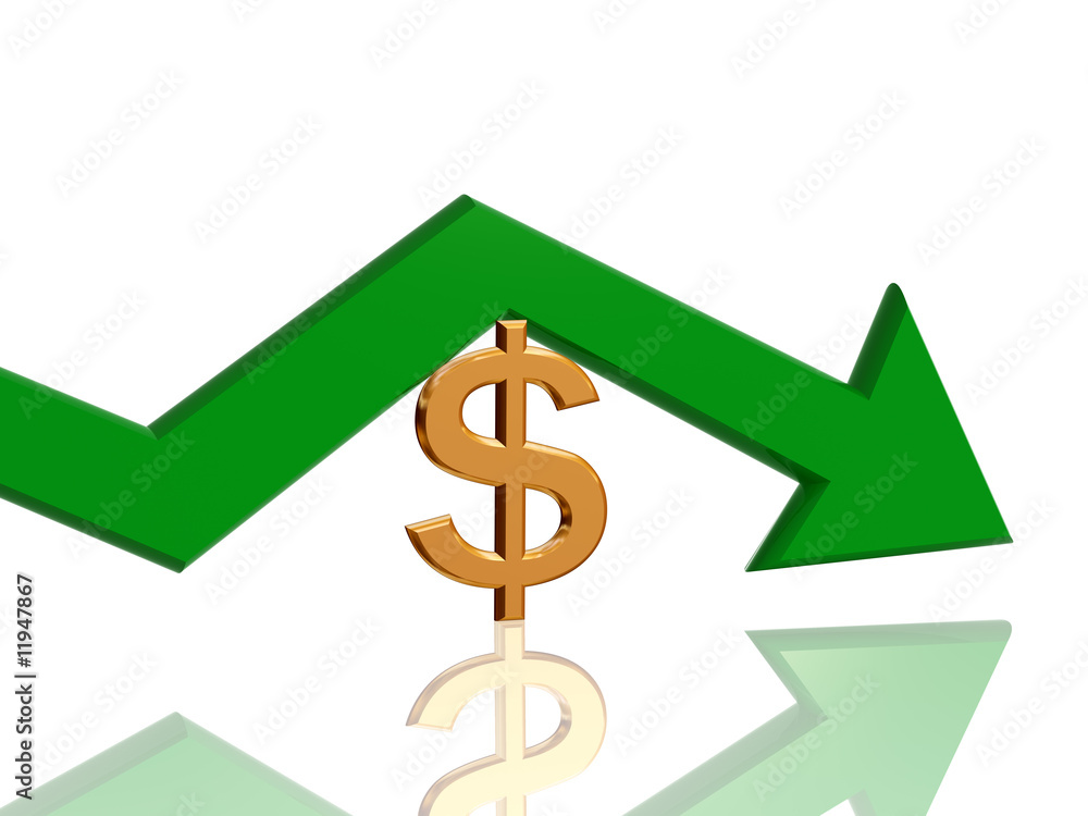 dollar arrow dollar arrow