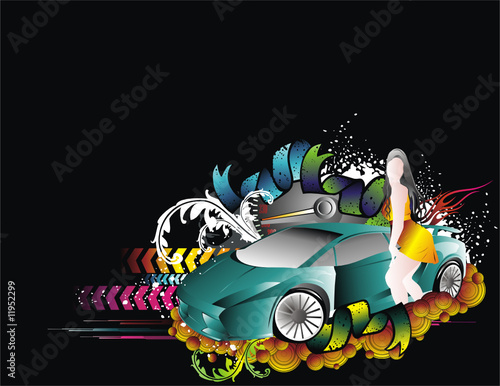 Car vector composition
