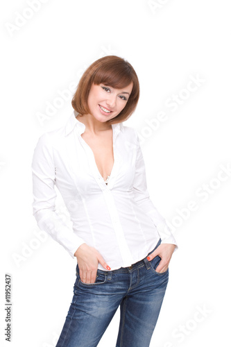 Portrait of a beautiful girl