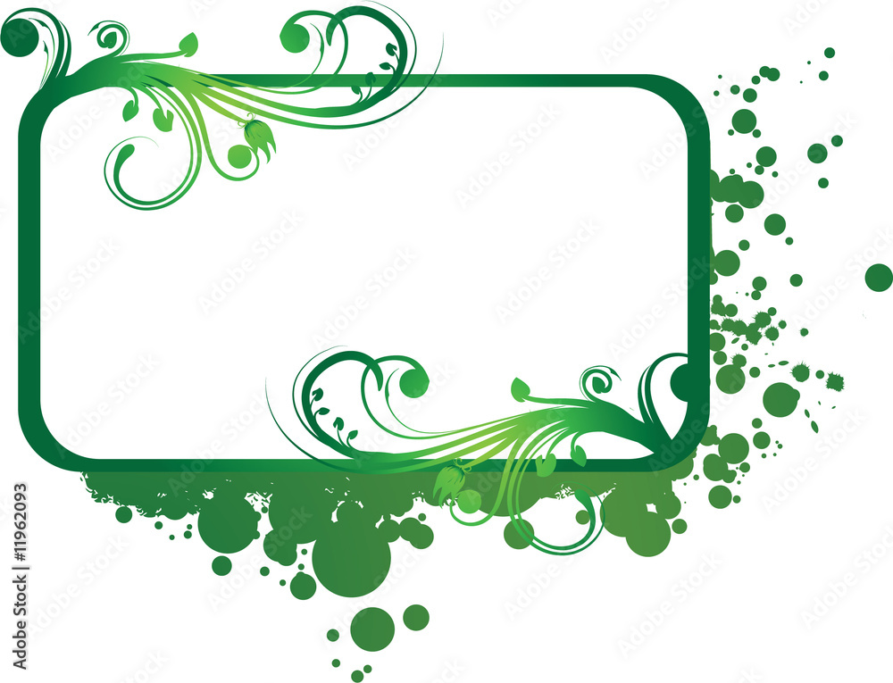 abstract illustration with floral and lots of leaves abstract illustration with floral and lots of leaves