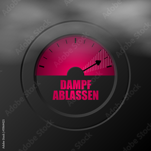 balkenanzeige dampf ablassen