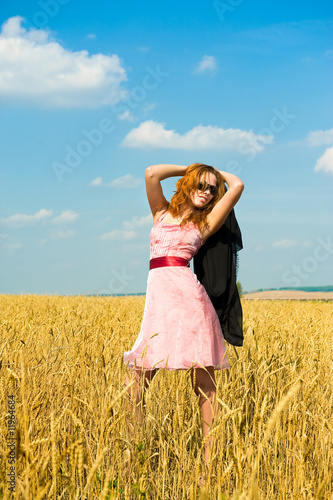 Wallpaper Mural Portrait of pretty woman. Torontodigital.ca