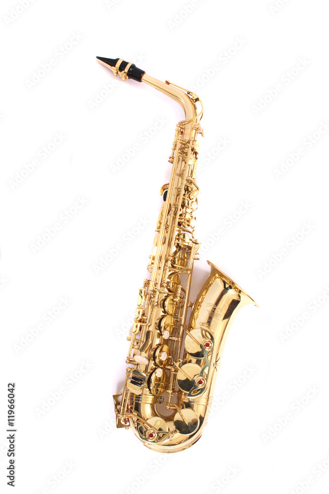 Naklejka premium saxophone
