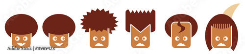 Iconset Crazy Heads Verrückte Köpfe