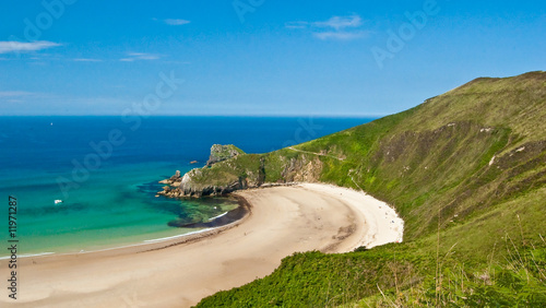 Plage des Asturies, Espagne