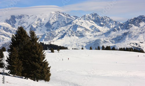 alpes et sport d'hiver photo