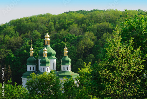 Vidubichi monastery, Kiev, Ukraine photo