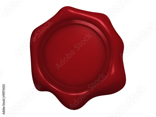 Canvas Print wax seal 1