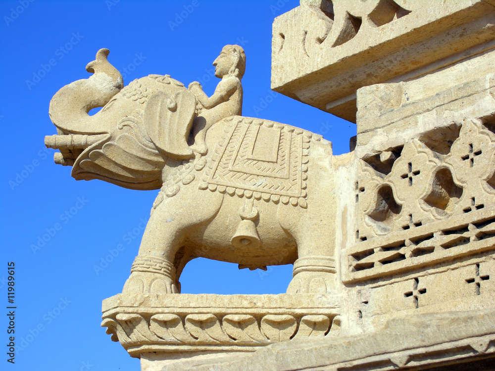 Elephant Sculpture, Rajasthan
