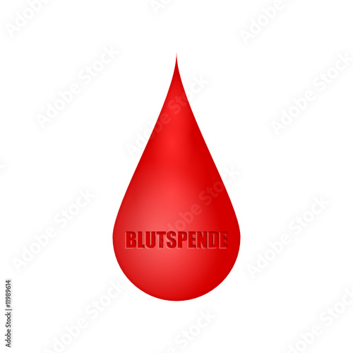 bluttropfen blutspende
