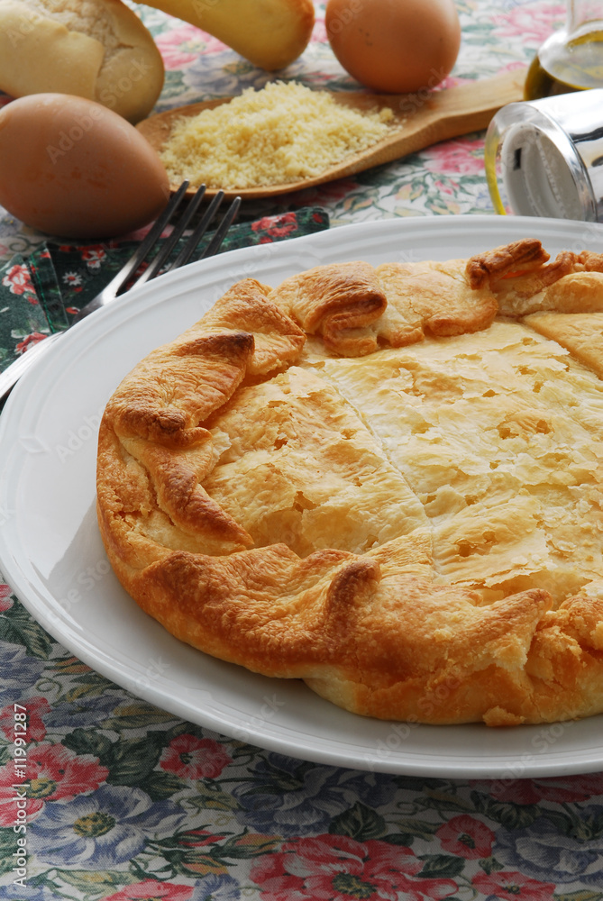 Torta vegetariana - Contorni della toscana Torta vegetariana - Contorni della toscana